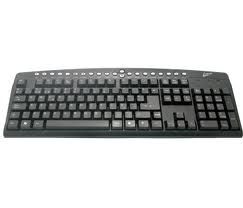 Teclado multifuncional preto